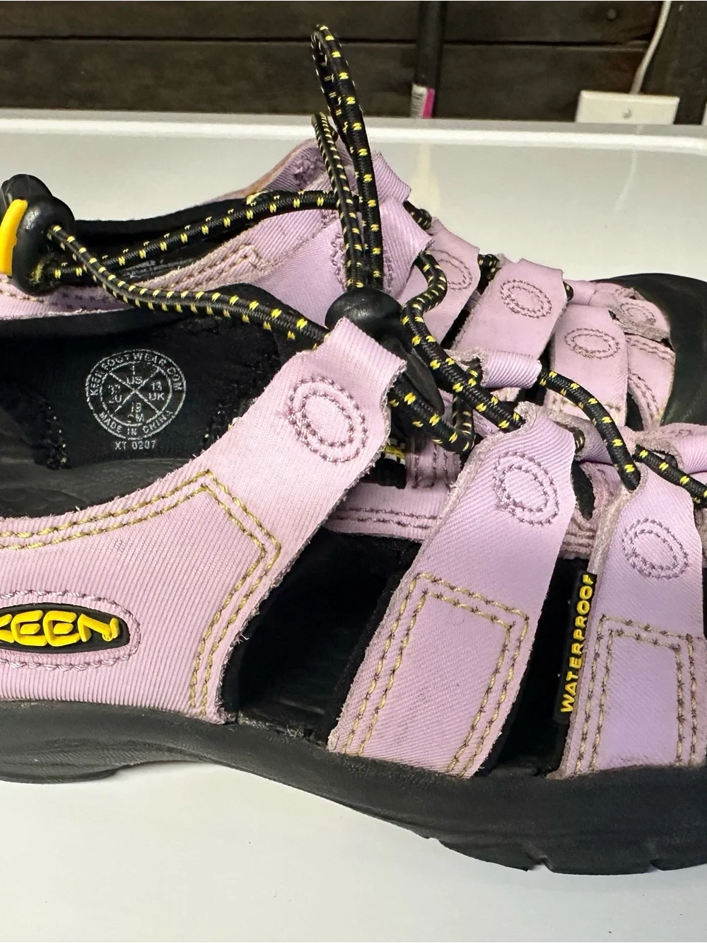 Keen Kids Closed-Toe Sandals in Light Purple